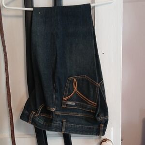 Michael Kors Dark Blue Boot Cut Jeans